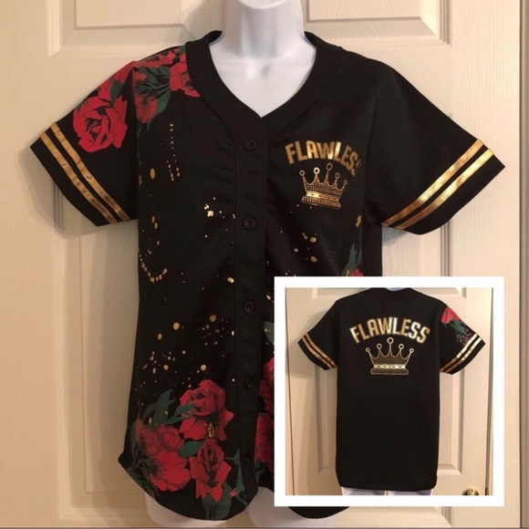 Mystiq Front & Back Graphic Button Down Top - Picture 3 of 9